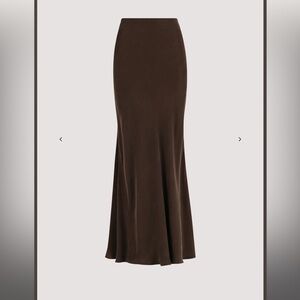 Dissh brown maxi skirt